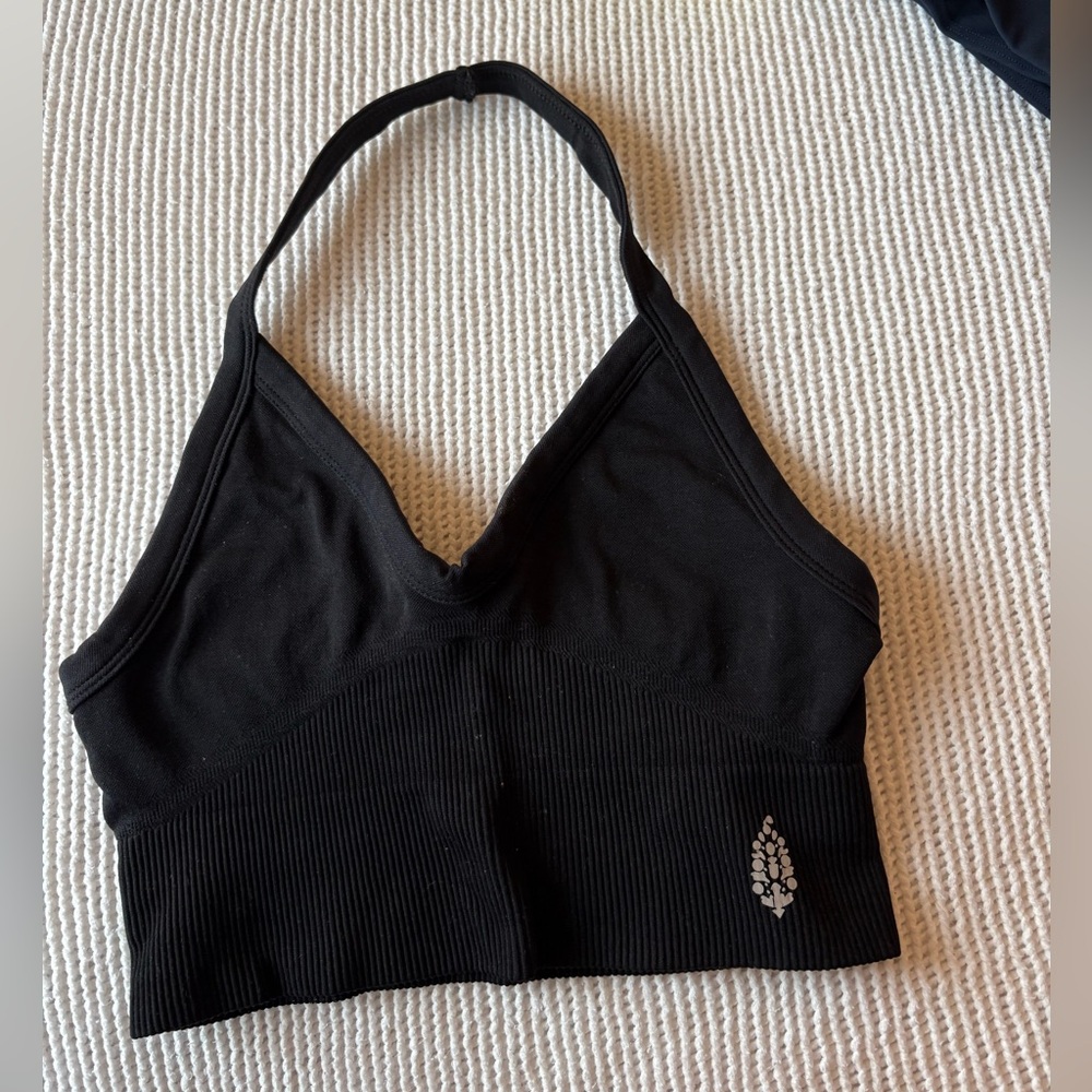 fp movement longline halter bra